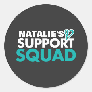 支パーソナライズされた援者の卵巣がん認識度 ラウンドシール