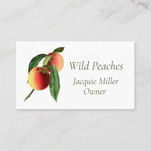 支店に使用する名刺の桃 名刺 (正面)