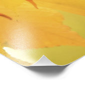 支店の紅葉のクローズ フォトプリント            (角)