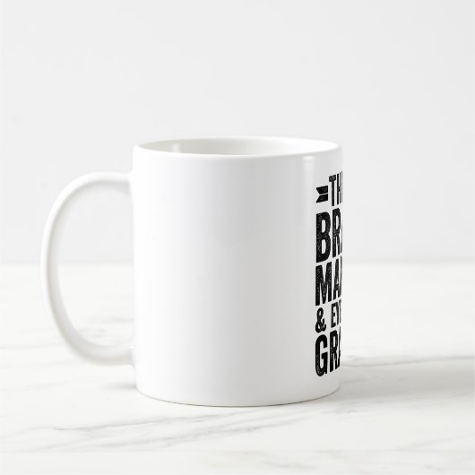 支店長最高のとおばあちゃんもっといい コーヒーマグカップ (左)