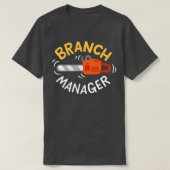 支店長 Tシャツ (デザイン正面)