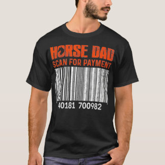 支払いバレルレーシンのためのメンス馬パパスおもしろいキャン Tシャツ