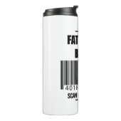 支払いパパシャツのための花嫁スキャンの父親 タンブラー (回転左)