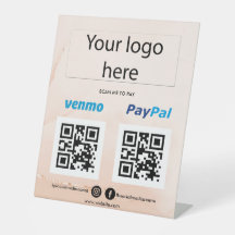 支払いベンモPayPal QRコードCashappにロゴスキャンを追加