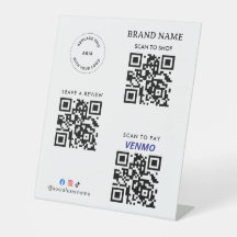 支払い｜会社ロゴとウェブサイトが一緒になったQRコード