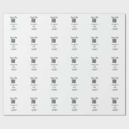 支払うためにスキャンQRコードウェブサイトとメールを追加 ラッピングペーパー