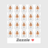 支払ローンのリマインダーマネー予算トラッカープランナー シール (シート)