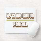 支払名簿について私に尋ねて下さい マウスパッド (マウス)