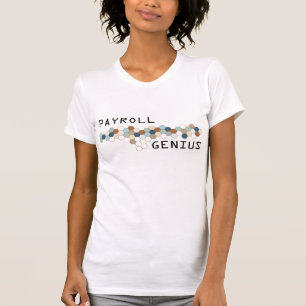 支払名簿の天才 Tシャツ