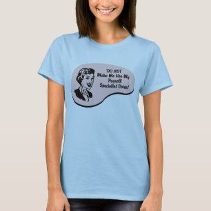 支払名簿の専門家の声 Tシャツ
