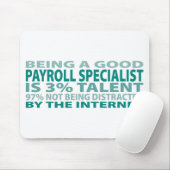 支払名簿の専門家3%の才能 マウスパッド (マウス)