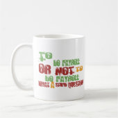 支払名簿をするため コーヒーマグカップ (左)