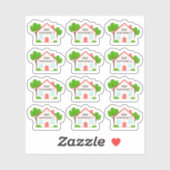 支払抵当予算プランナー追跡カレンダー シール (シート)