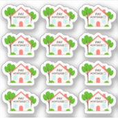 支払抵当予算プランナー追跡カレンダー シール (正面)