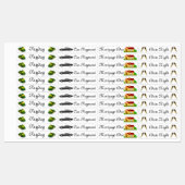 支払日、車の支払い、住宅ローンの期限、日付の夜 ラベル (シート)