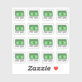 支払日Paycheckプランナー財務トラッカープランナー シール