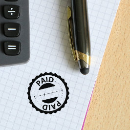 支払済み、会計士、中小企業 ラバースタンプ