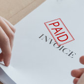 支払済支払の自己印鑑 セルフインキングスタンプ