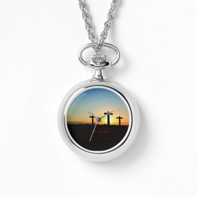 「支払済」 腕時計 (正面)