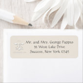 支払/入金ハート差出人住所ラベル ラベル (インサイチュ)