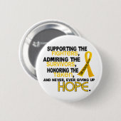 支持の賞賛3.2の幼年期の蟹座に名誉を与えます 缶バッジ (正面&裏面)