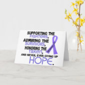 支持の賞賛3.2食道の蟹座に名誉を与えます カード (黄色い花)