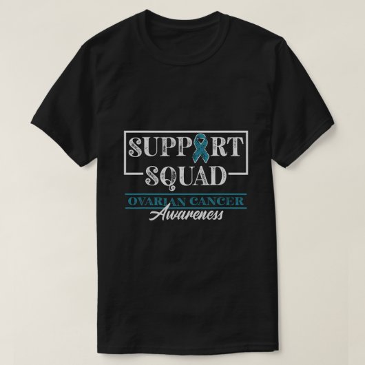 支援分娩卵巣がん認識度 Tシャツ (デザイン正面)