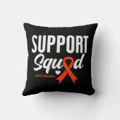 支援分隊の白血病認識度 クッション (裏面)