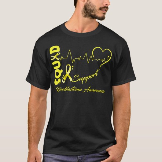 支援分隊RETINOBLASTOMA認識度 Tシャツ (正面)