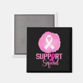 支援班ピンク支援班Breast Cancer Awa マグネット (正面/裏面)
