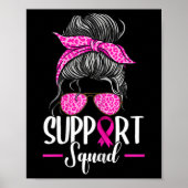 支援班Messy Bun乳がん認識度 ポスター (正面)