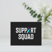 支援隊支援自殺防止認識度 シーズンポストカード (スタンド正面)