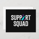 支援隊支援自殺防止認識度 シーズンポストカード (正面/裏面)