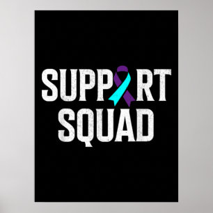支援隊支援自殺防止認識度 ポスター