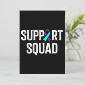 支援隊支援自殺防止認識度 招待状 (スタンド正面)