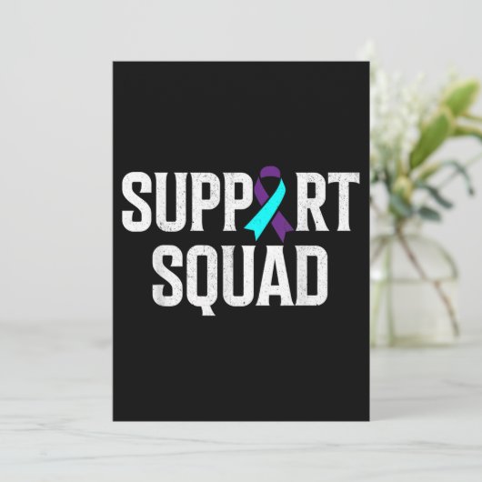 支援隊支援自殺防止認識度 招待状 (スタンド正面)