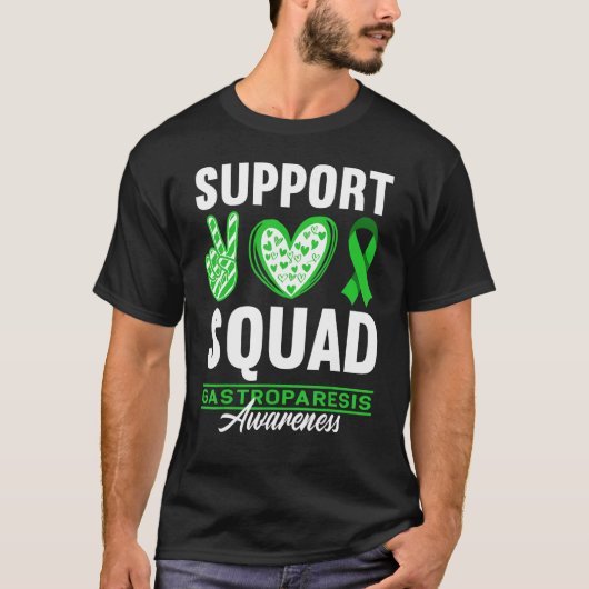 支援隊I消化管まひIガストロ Tシャツ (正面)