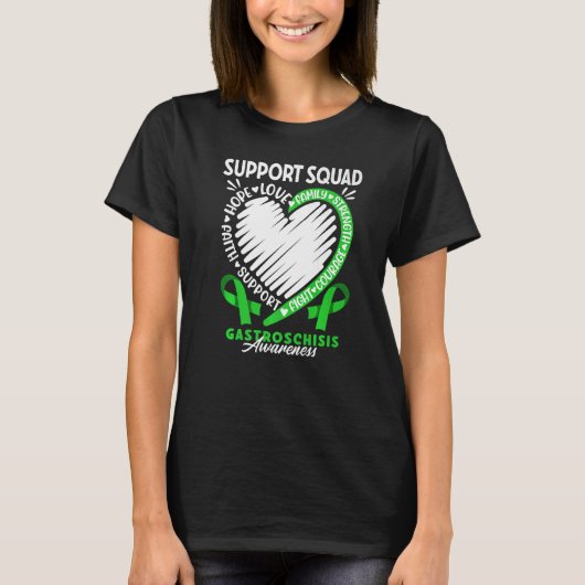 支援隊I腸誕生欠陥I胃sc Tシャツ (正面)