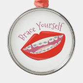 支柱あなた自身 メタルオーナメント (正面)