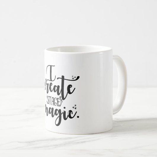 支柱の乗組員への支柱 コーヒーマグカップ (正面右)