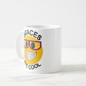 支柱はクールな歯科医のコーヒー・マグです コーヒーマグカップ (正面左)