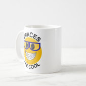 支柱はクールな歯科医のコーヒー・マグです コーヒーマグカップ (正面左)