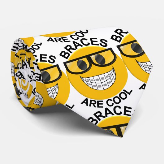 支柱は黒いガラスの歯科医のタイとのクールなスマイルです ネクタイ (ロール)