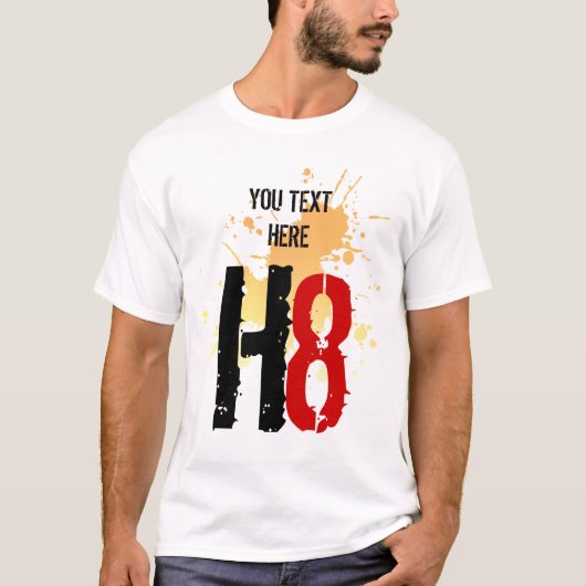 支柱8 Tシャツ (正面)