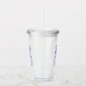 支柱|の微笑の歯を搭載するスマイル アクリルタンブラー (右)