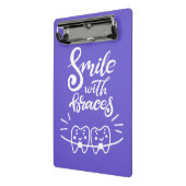 支柱|の微笑の歯を搭載するスマイル ミニクリップボード (アングル2)