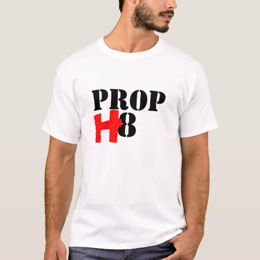 支柱H8 Tシャツ (正面)