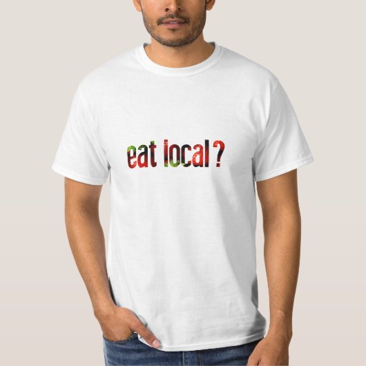 支部を食べて下さいか。 Tシャツ (正面)