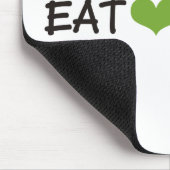 支部を食べて下さい マウスパッド (コーナー)