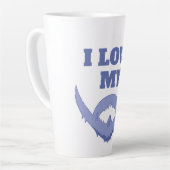 支部活動 カフェラテマグ (左アングル)